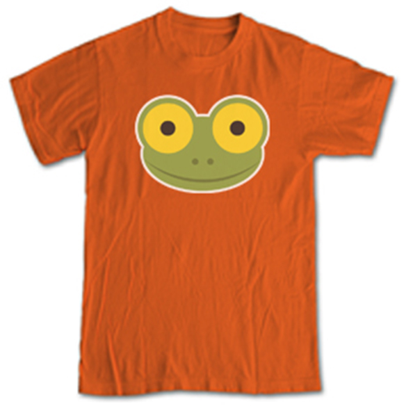 Mike the Frog Shirt, Orange